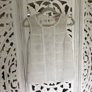 While Lace Blouse ★